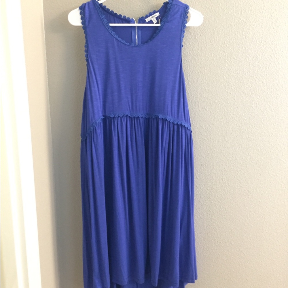 Blue dress